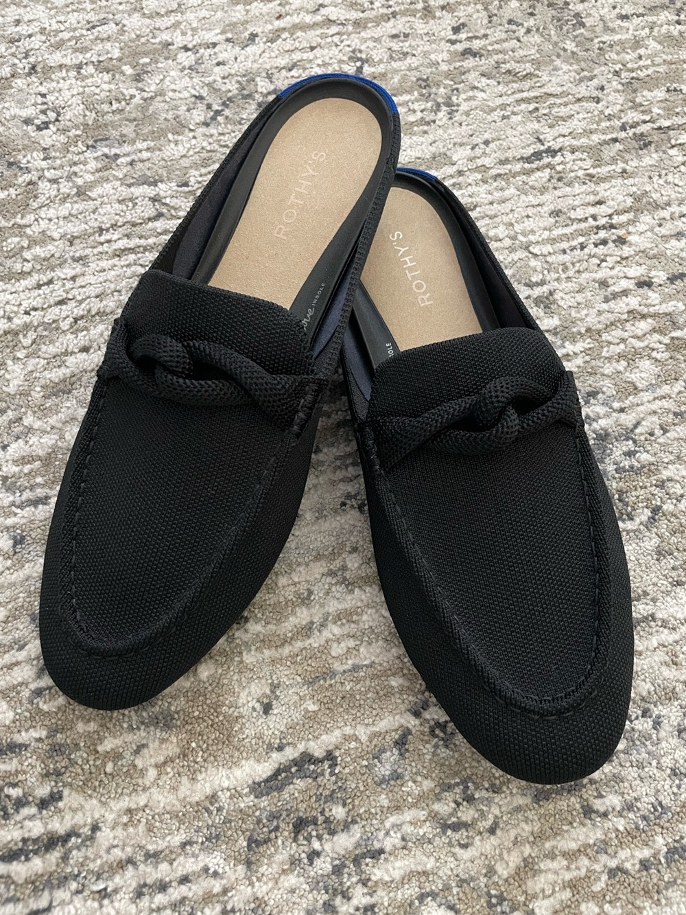 Rothy’s The Loafer Mule Black Size 11